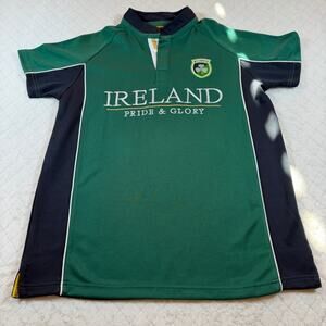 Ireland Pride & Glory Rugby Polo Jersey - men’s size small - excellent condition